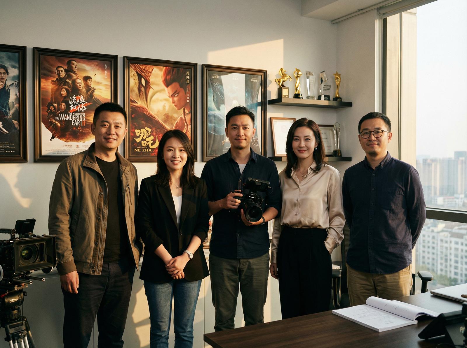 老司机传媒专家团队合影